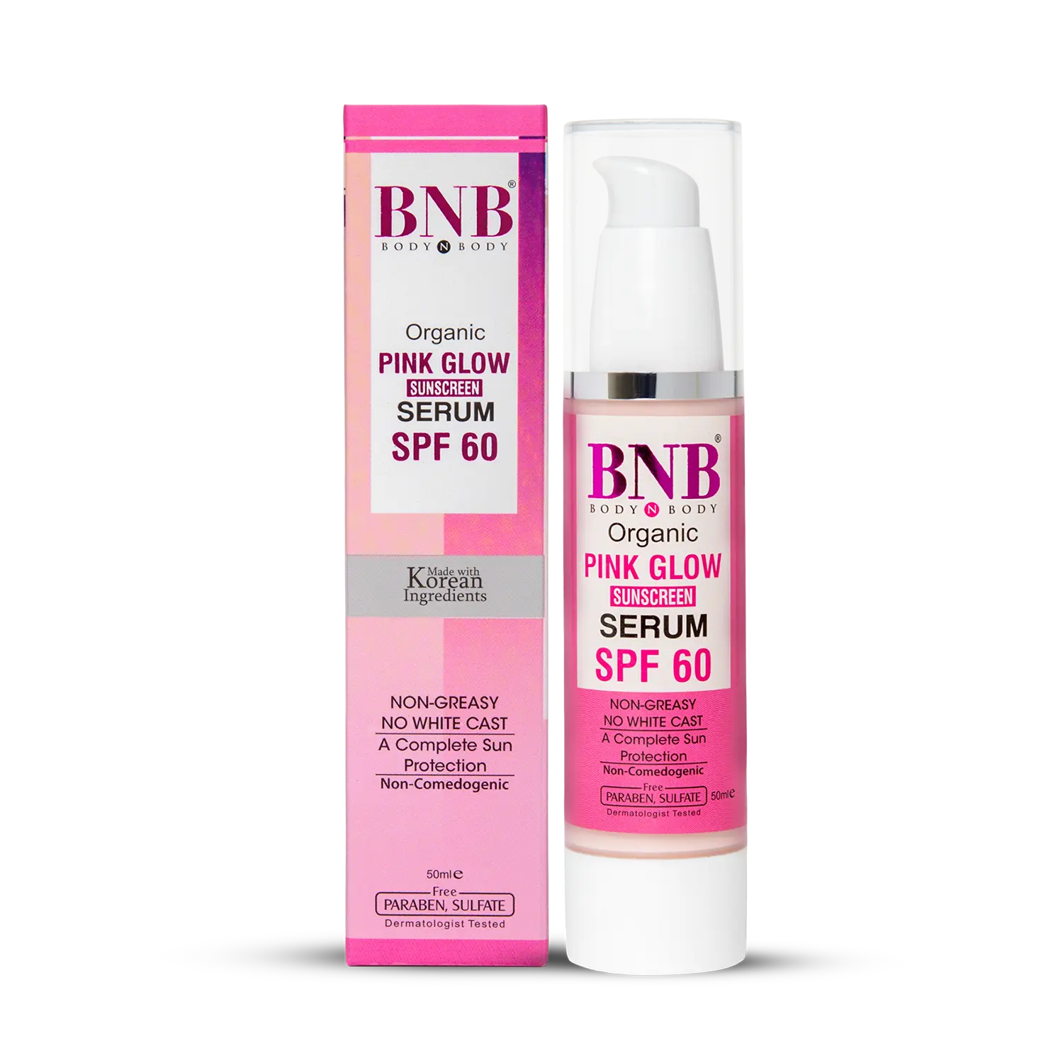 BNB Pink Glow SPF 60 Serum