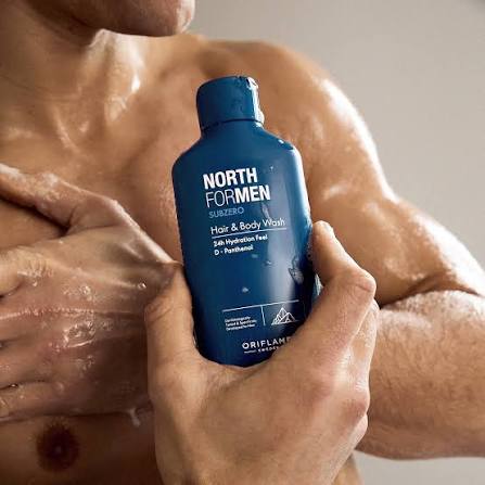 North for Men Subzero Hair & Body Wash