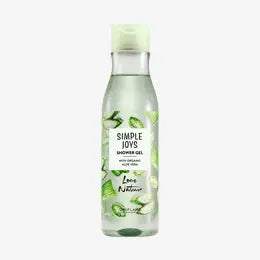 Simple Joys Shower Gel with Organic Aloe Vera Love Nature