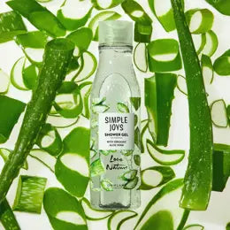 Simple Joys Shower Gel with Organic Aloe Vera Love Nature
