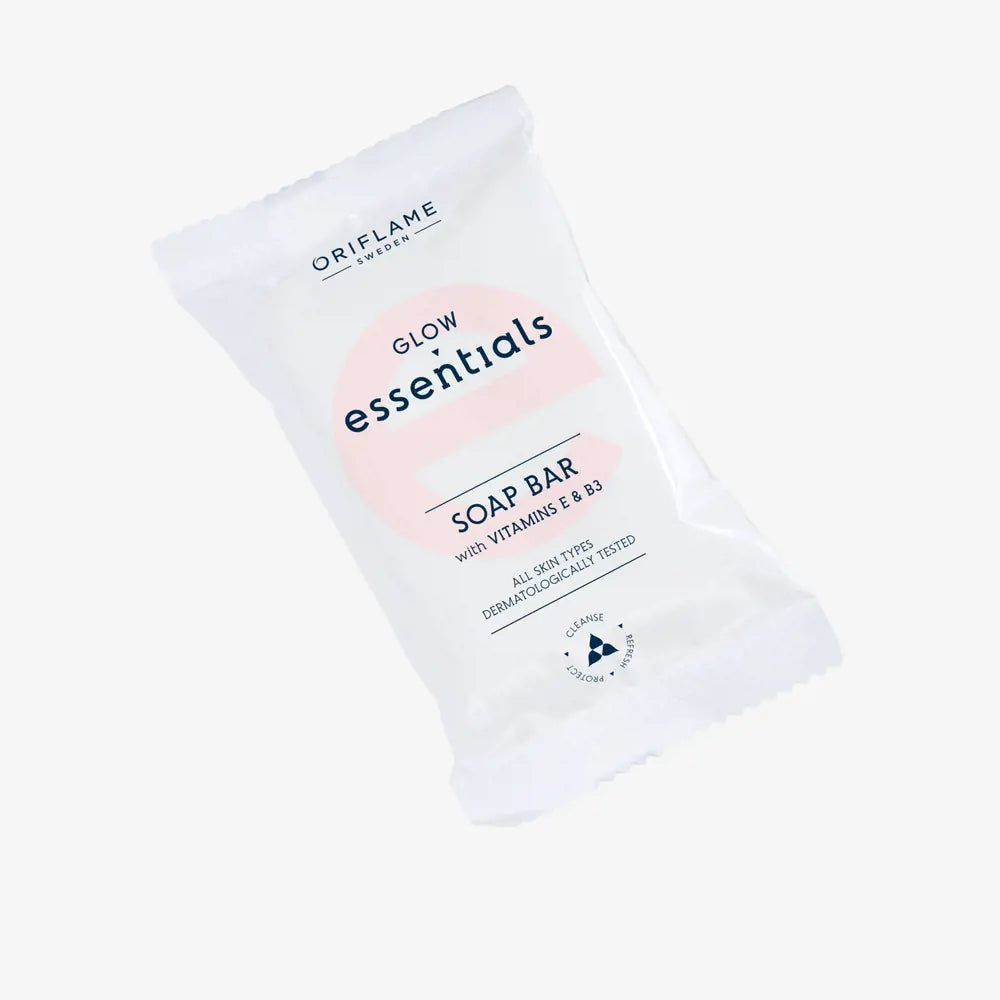 Glow Essentials Soap Bar with Vitamins E & B3