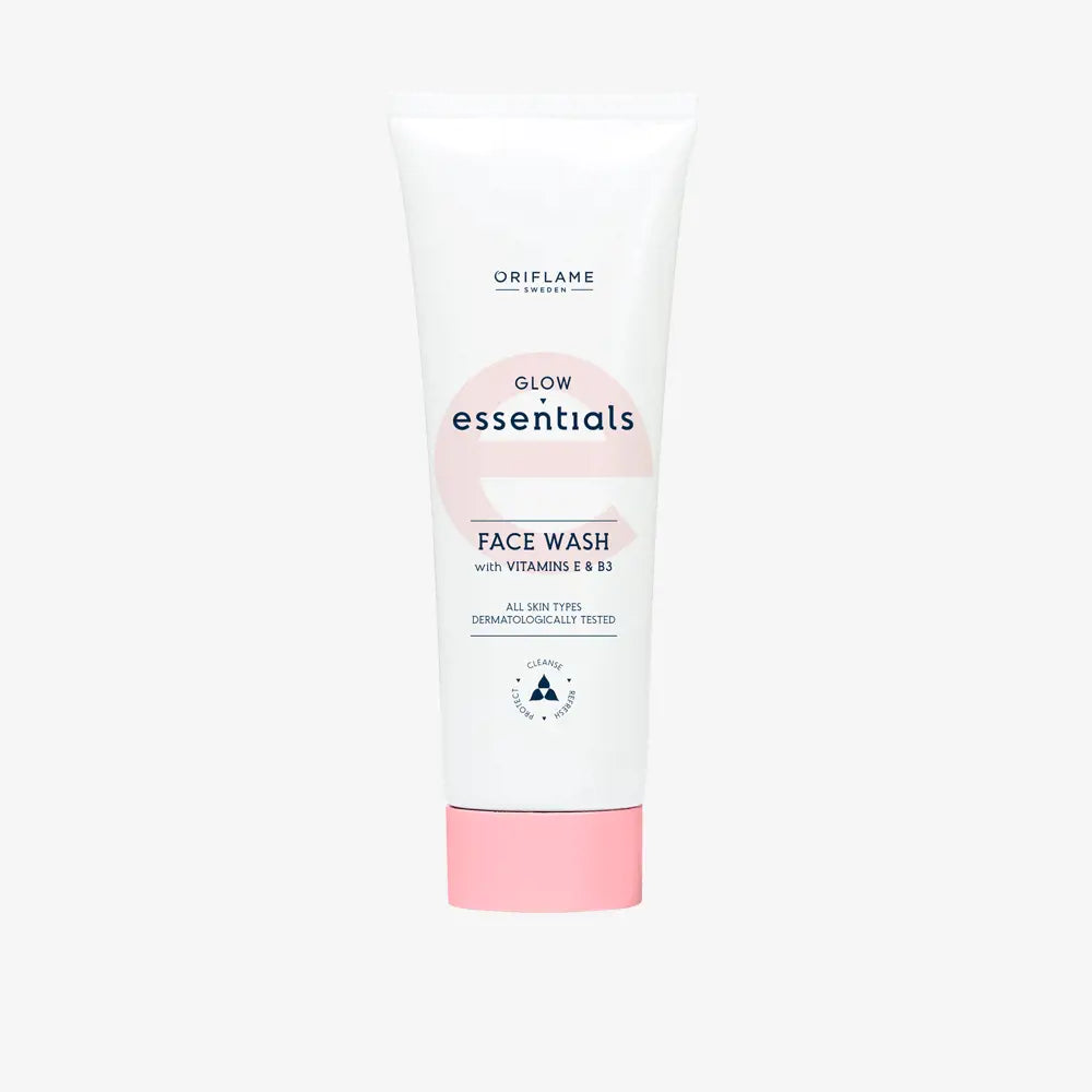 Glow Essentials Face Wash with Vitamins E & B3